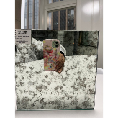 Piastrelle di vetro da specchio antico personalizzate da 2 mm a 10 mm per decorazioni murali di diverse dimensioni