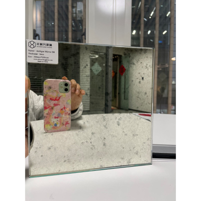 Piastrelle di vetro da specchio antico personalizzate da 2 mm a 10 mm per decorazioni murali di diverse dimensioni