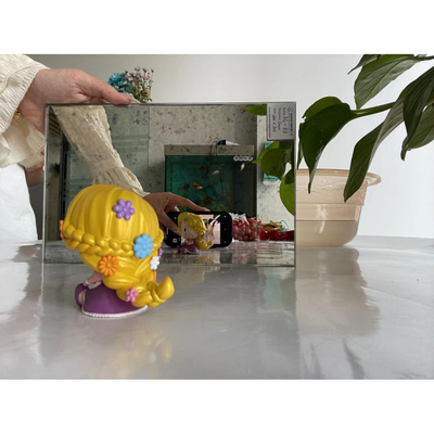 Piastrelle di vetro specchiato d'argento antico per la decorazione moderna della casa