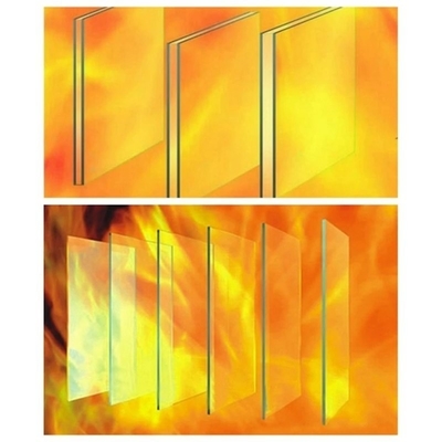Vetro galleggiante vetro a prova di fuoco vetro di sicurezza lamiera di vetro 2 mm-12 mm per la costruzione di edifici