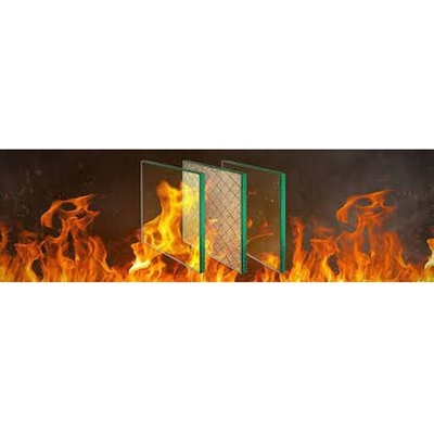 1830*2440/2140*3300/2440*3660 Vetro trasparente resistente al fuoco