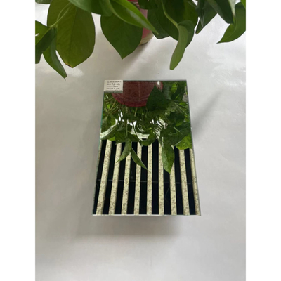 Taglio di pannelli murali di specchi di vetro decorativi lavorati con stile moderno e temperatura