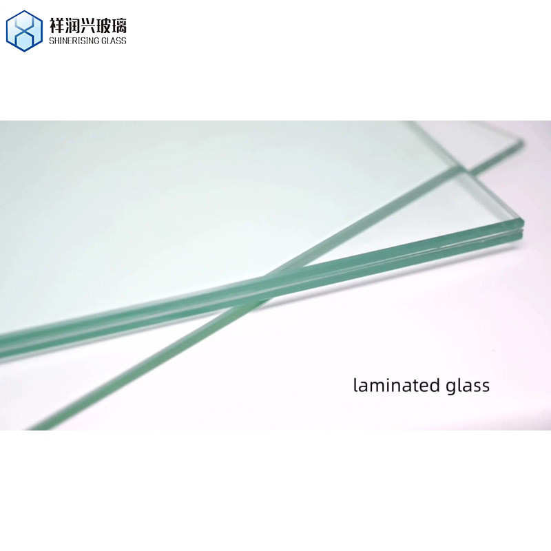10 mm 1.52 PVB 10 mm 21.52 mm Ultra chiaro Basso ferro Temperato vetro laminato Vsg di sicurezza per esterni 5