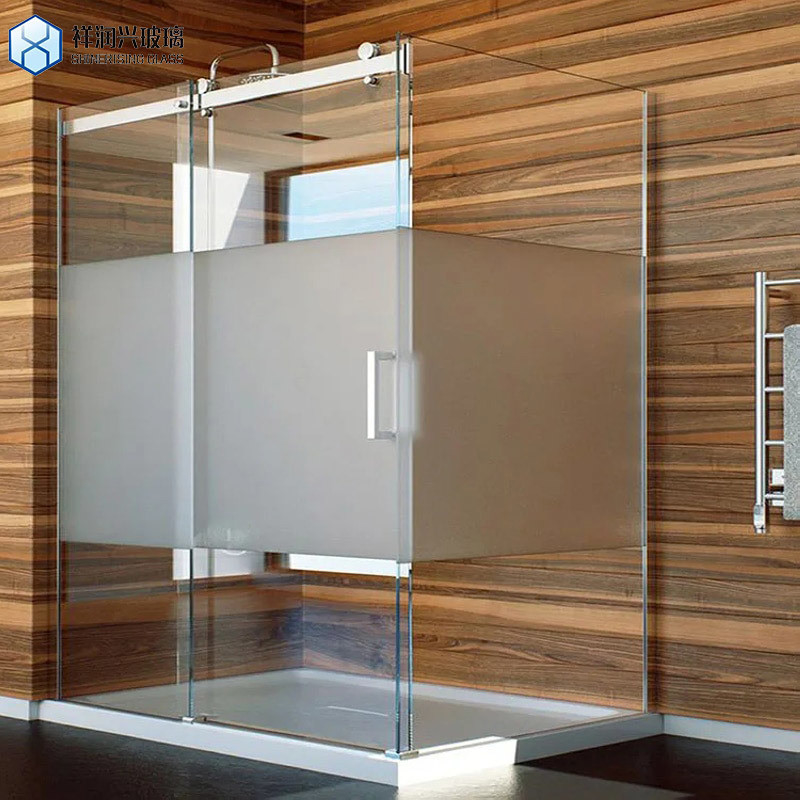 Bagno moderno minimalista Temperato vetro trasparente Porta doccia a spillo con certificato CE