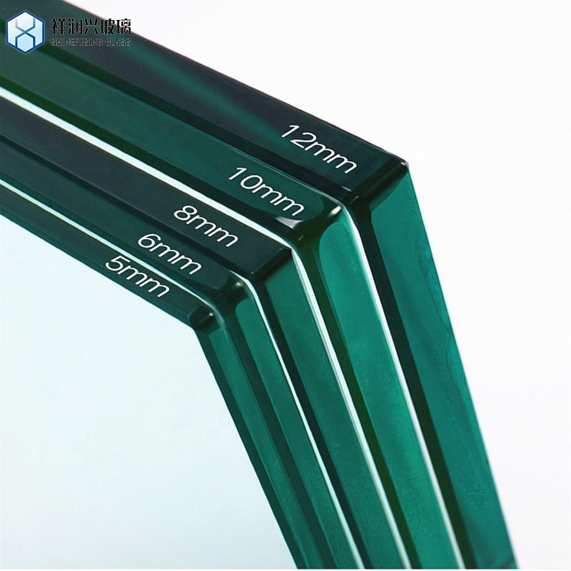 Spessore 3mm-19mm Dimensione standard Sicurezza lucidato trasparente Temperato vetro indurito Costo