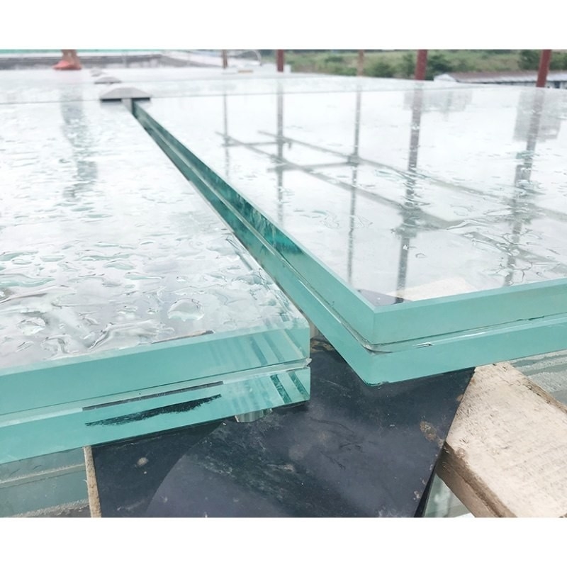 1830*2440/2140*3300/2440*3660 Vetro laminato temperato PVB trasparente Vetro rinforzato per la sicurezza