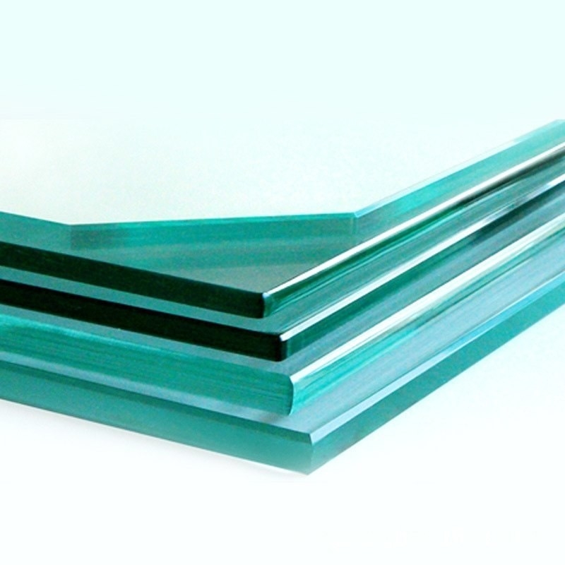 Qingdao 6mm nero UV resistente colore vetro temperato per cabina telefonica Facile da installare