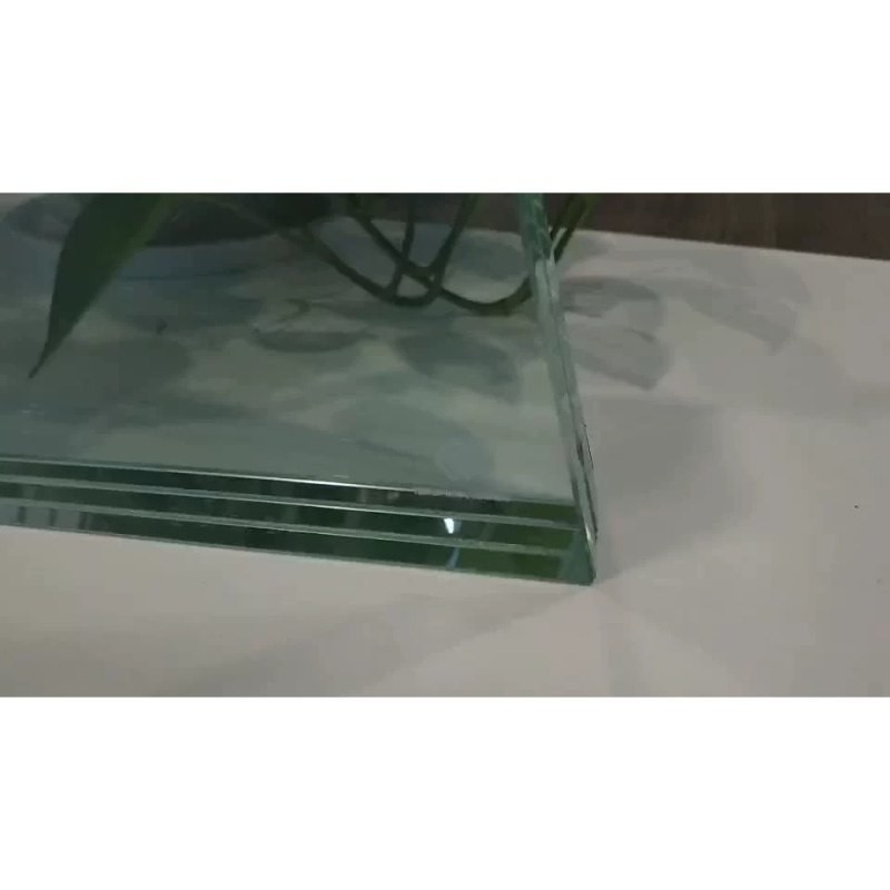 Flat furniture Energy Durable 552 Vsg 10,76mm PVB Tempered Laminated Glass con CE SGCC