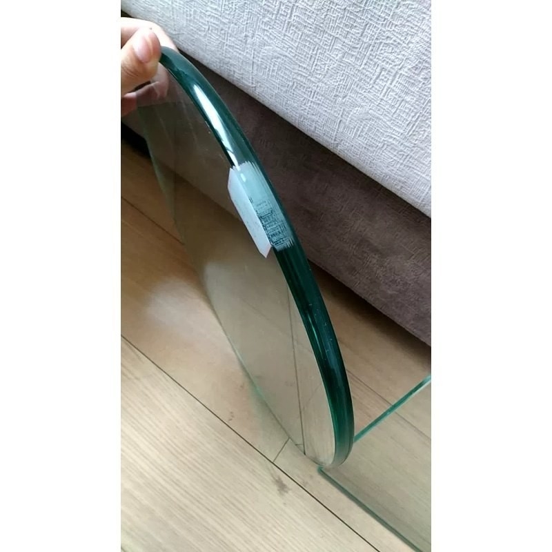 10 mm 12 mm Low Iron Tempered Laminated Glass Tablet Tempered Glass per schermo piatto