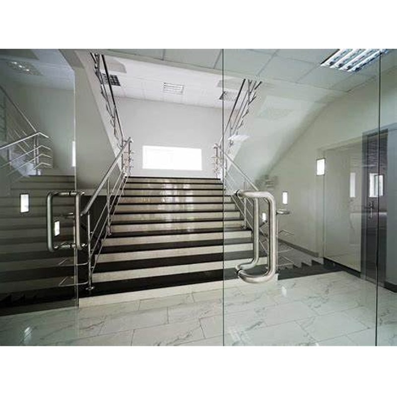 Piattazza conforme all'articolo 4-20mm Porta da ufficio in vetro temperato spessa per edifici per uffici