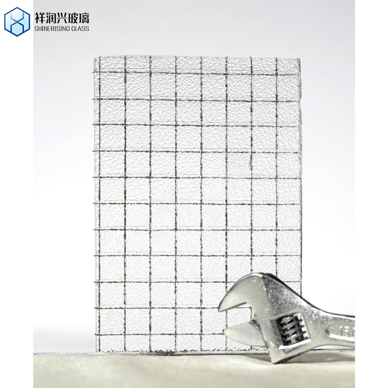 Customization Cabled Narrow Qingdao Shinerising Moru Karatachi Pattern Decorative Glass
