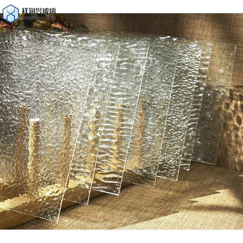 Bronzo chiaro Karatachi Qingdao Brillante mistlite Flora Flauted Pattern Glass 7-14 giorni