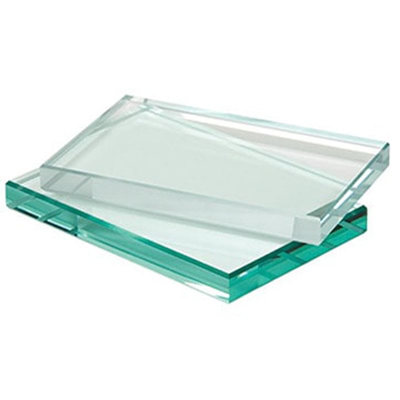 Vitrina vetro temperato Display di vetro per frigorifero 5mm Strati di costruzione vendita