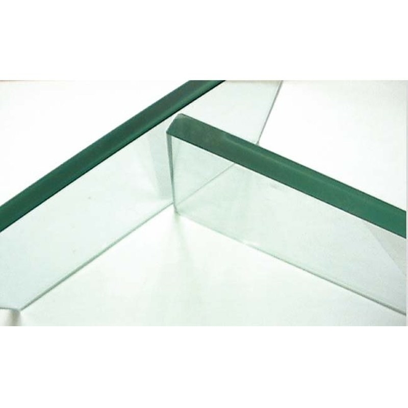 Vetro temperato piatto da 10 mm per finestre di ufficio e ringhiera di piscina laminato resistente al calore