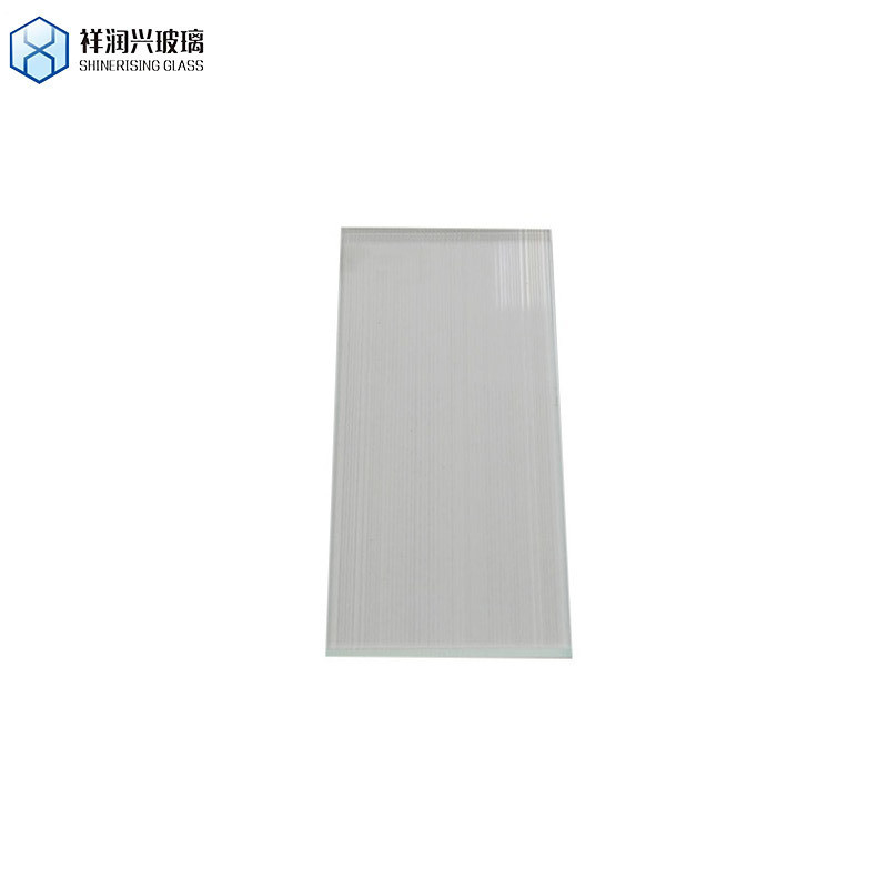 Vetro temperato a modello chiaro richiesto su misura per vetro decorativo con texture a flute
