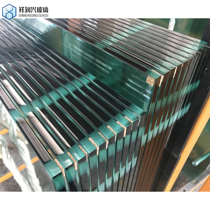 Vetro stratificato da 10 mm a 12 mm a 15 mm a 19 mm per vetro singolo vetro cablato/decorativo/vetro da bagno