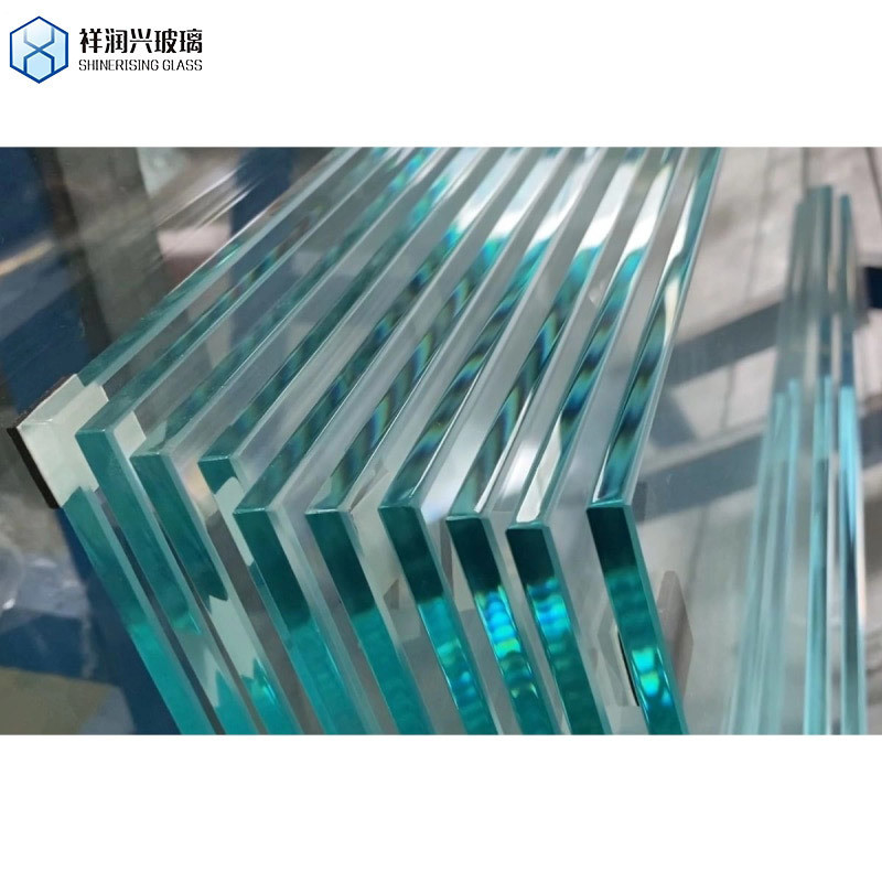 Dimensioni personalizzate Rivestimento in polvere vetro laminato temperato finestre fisse per commerciale