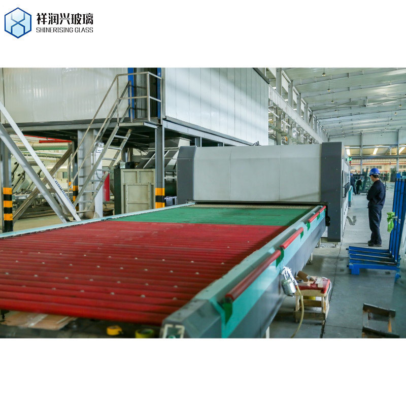 Porta del bagno a scalinata a spirale con doccia in vetro temperato da 10 mm