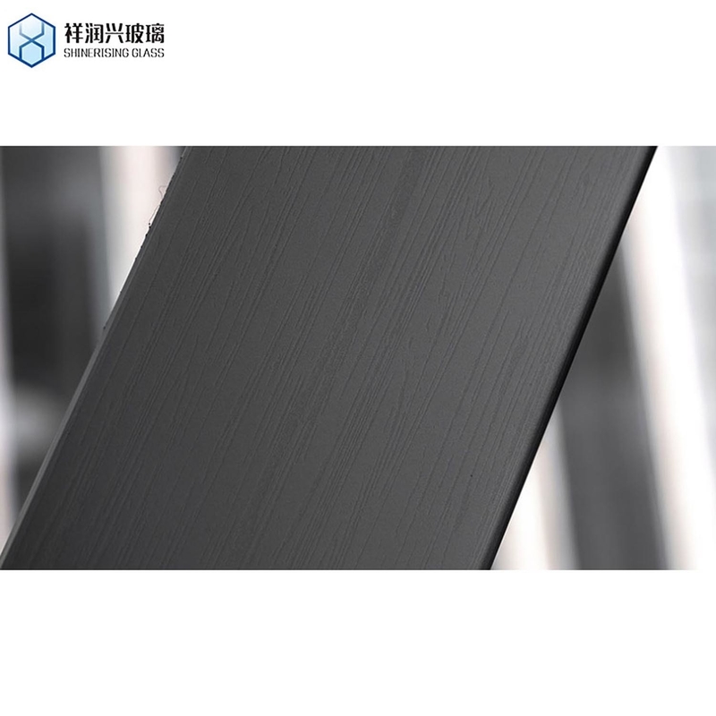 3mm 4mm 5mm 10mm Vetro ghiacciato trasparente Moru Vetro a modello Tintato Decorativo Temperato Stretto Reeded Wave Fluted Building Glass