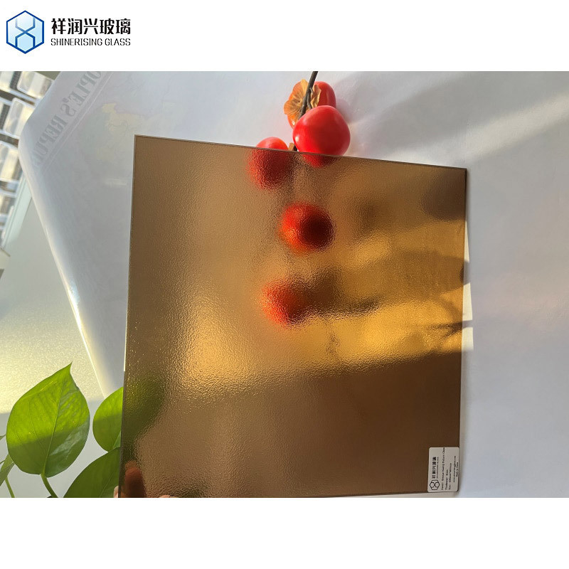 Decorazione di vetro riflettente da 12 mm vetro galleggiante piatto solido libero con colori grigi verde blu bronzo