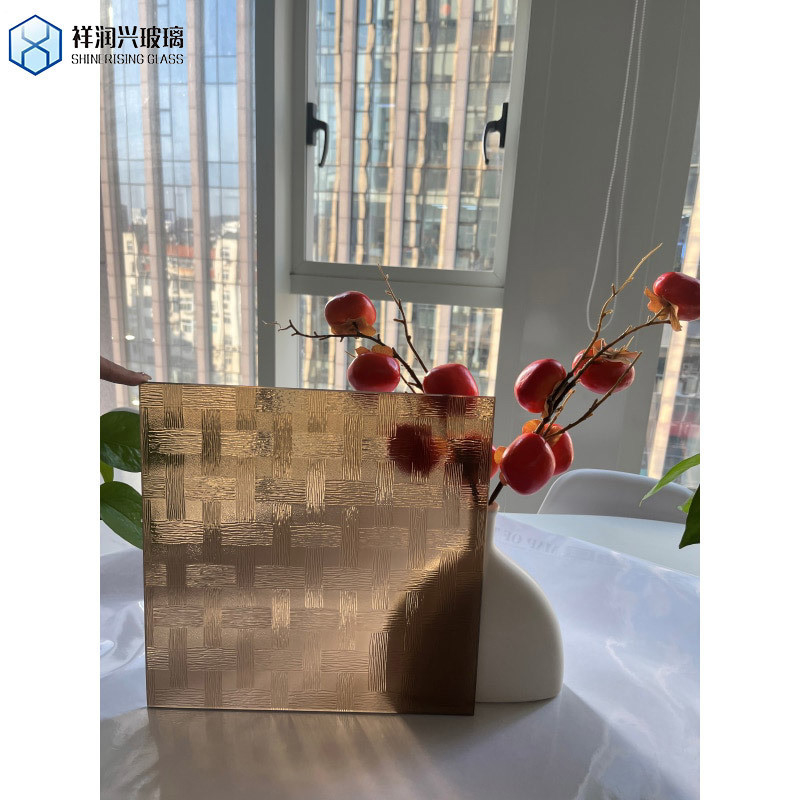 Strati Demand 3mm 3.5mm 4mm 5mm 6mm Bronzo Karatachi Puzzle Figurato Vetro Modello SGS