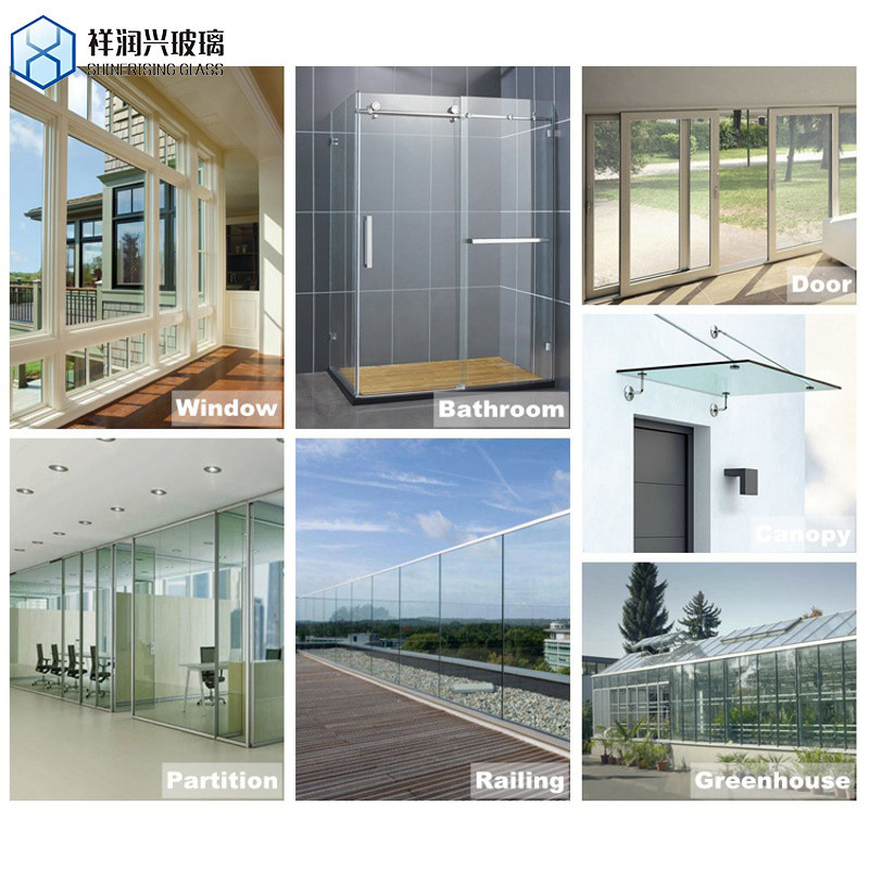 1830*2440/2140*3300/2440*3660 Sala doccia a vapore portatile in vetro temperato con porta aperta