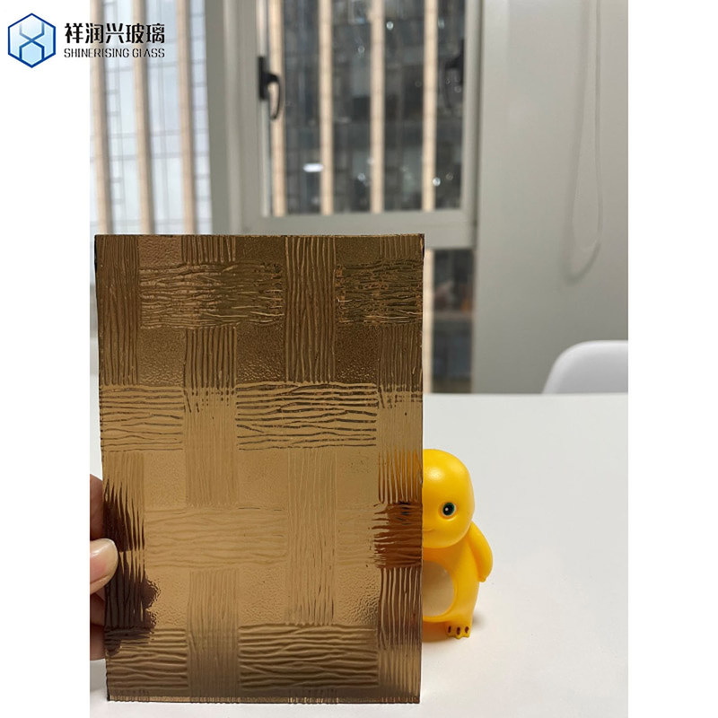 4-19mm Am-21 Decorative Acid Etched Frosted Art Glass Perfetto per l'architettura moderna