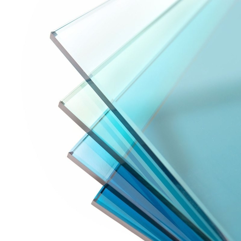 Vetro galleggiante su richiesta trasparente laminato vetro sicuro 6,38 mm per finestre e porte