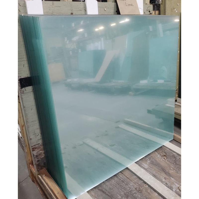 Vetro temperato trasparente galleggiante 10 mm vetro rinforzato di sicurezza con bordo pulito piatto