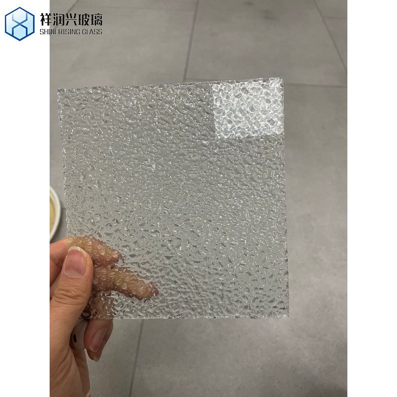 4mm Moru Flora Millenium Wave Diamante Pioggia Acqua Cubo Di Basso Ferro Vetro Modellato Per Decorazione