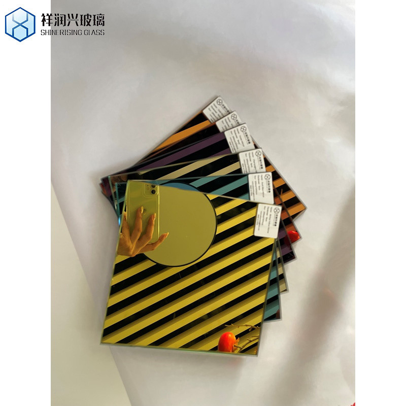 Processo di galleggiamento filtro di luce a colori personalizzati vetro borosilicato per vetro alto trasparente