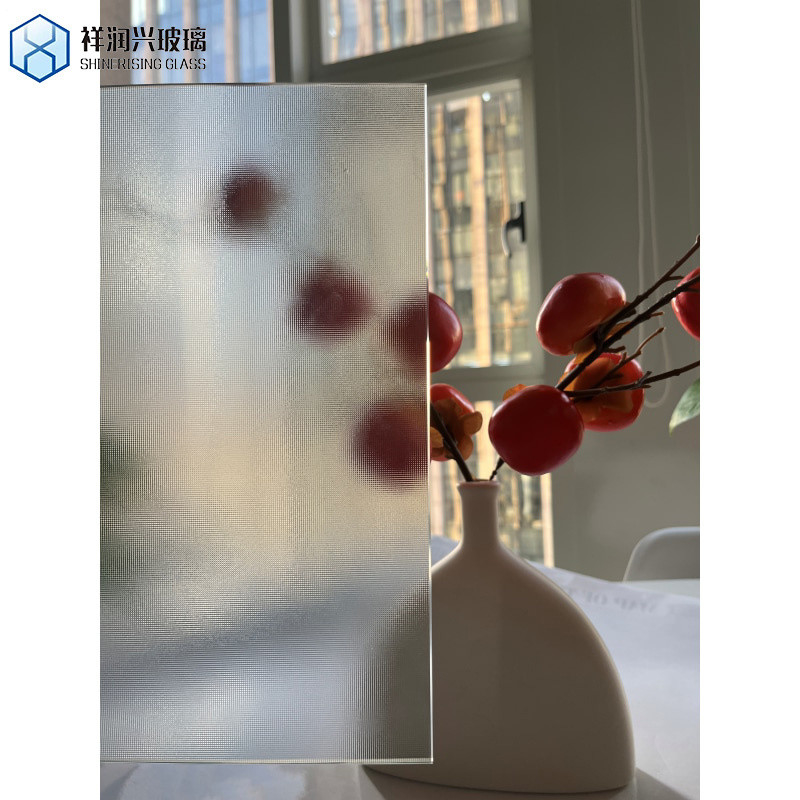 Architettura Fusione decorativa Flat edge lucidato Lavoro personalizzato Vetro temperato