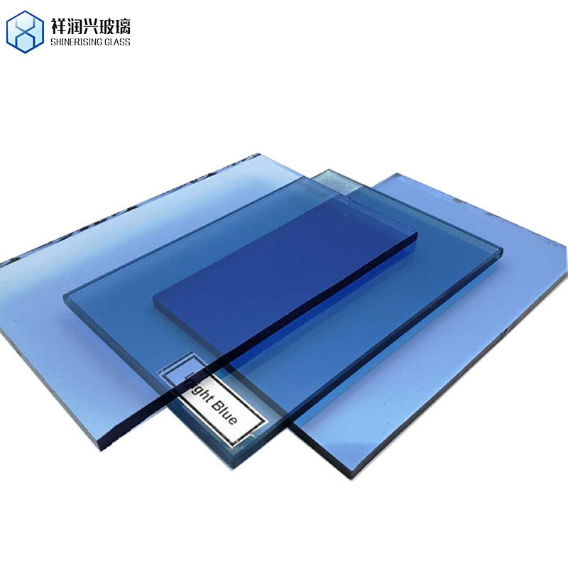 Struttura solida vetro temperato finestra edilizia facciata decorazione tinte vetro isolato