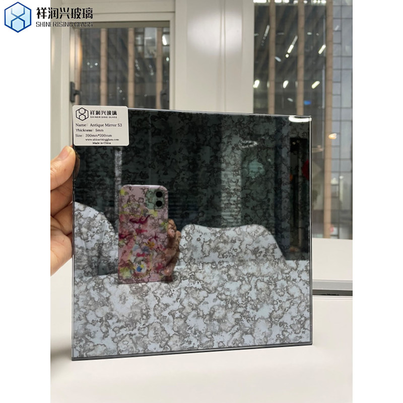 Disegno vintage rettangolare da 3 mm a 5 mm Specchio decorativo antico per la casa o l'ufficio