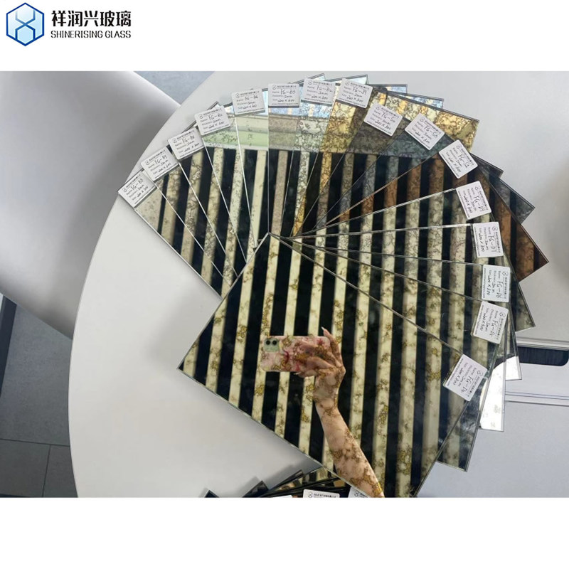 4mm 5mm Silver Decorative Wall Mirror Float Glass per edifici di design antico moderno