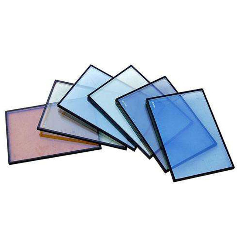 Vetro temperato facciata edilizia decorazione tinte vetro isolato in vetro a modello