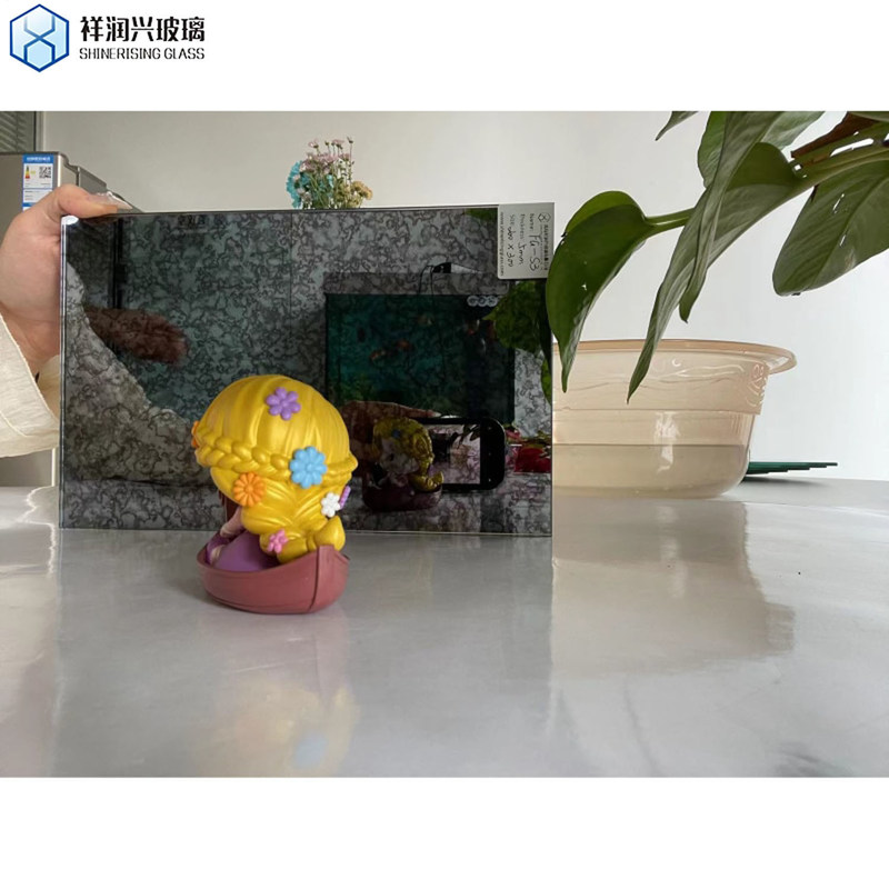 Bagno esterno 4mm-6mm Frosted Antico Grande Specchio Decorativo Vetro con 5 post-vendita