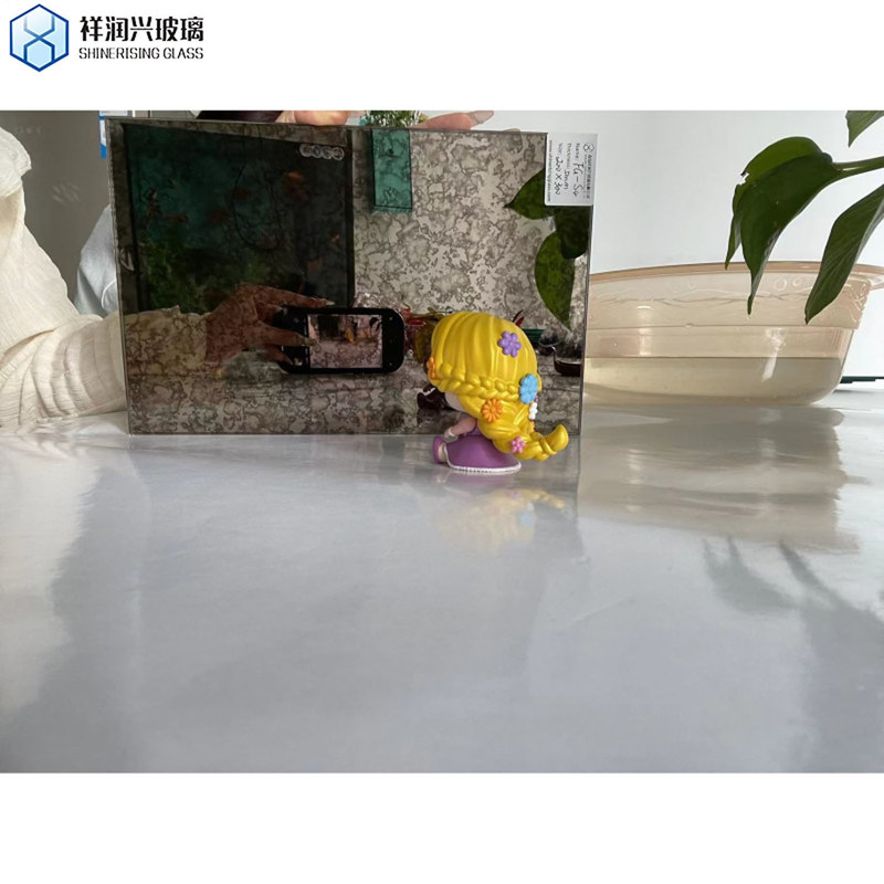 Specchio da bagno personalizzato in antico/argento/vetro per la decorazione della casa e del bagno