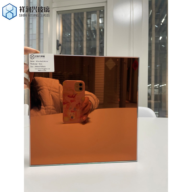 Specchietto galleggiante a colori personalizzato Specchietto murario colorato decorativo per interni