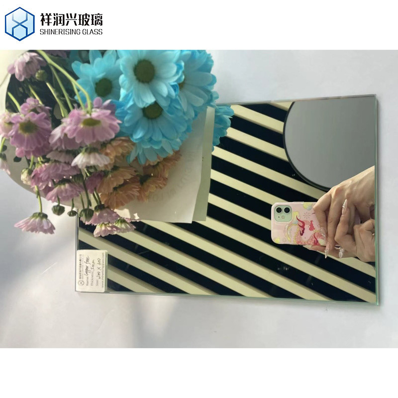 2 mm 3 mm 4 mm vetro galleggiante colorato trasparente vetro specchio in alluminio per lo standard GB15763.2-2005